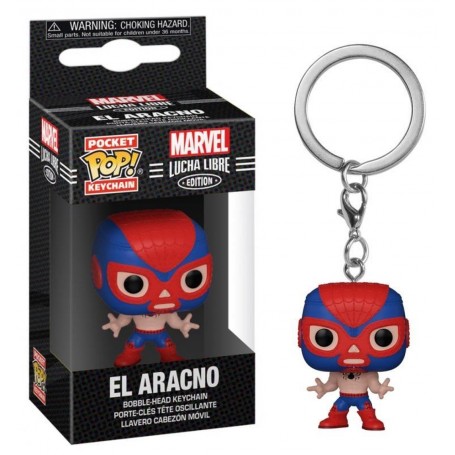 Funko Pop! Llavero Marvel Lucha Libre El Aracno | 53890