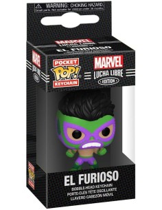 Funko Pop! Llavero Marvel Lucha Libre El Furioso | 53892 2