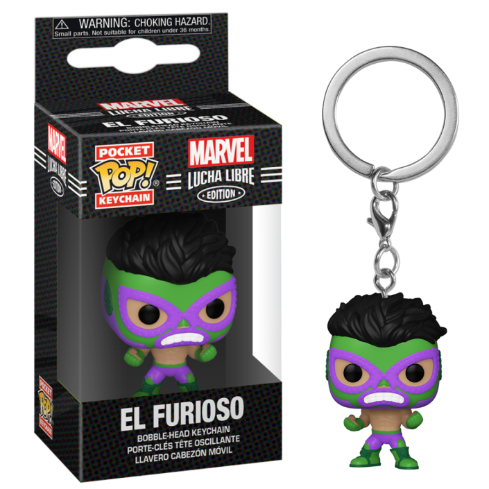 Funko Pop! Llavero Marvel Lucha Libre El...