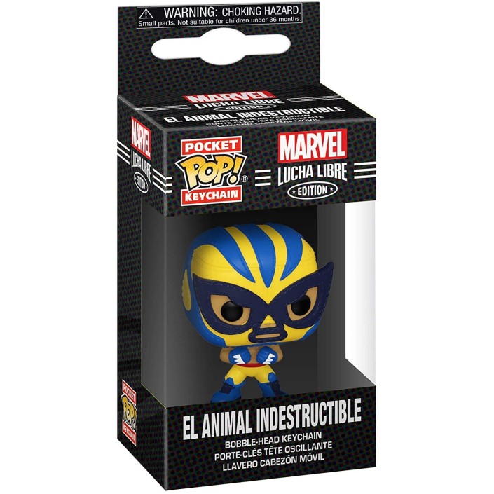 Funko Pop! Llavero Marvel Lucha Libre El Animal...