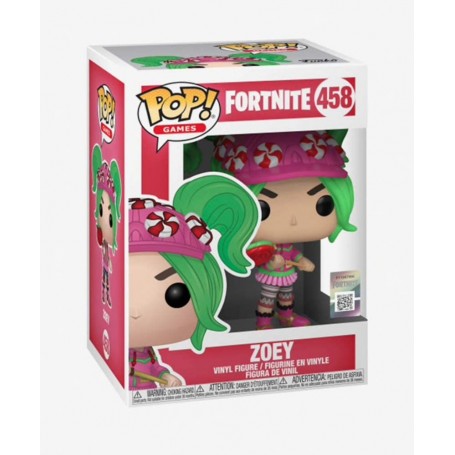 Figura Funko Pop! Fortnite Zoey Modelo 458 | 36019 | Caja Dañada Outlet