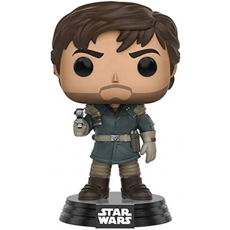 Figura Funko Pop! Star Wars Rogue One Capitán Cassian Andor Modelo 139 | 10452 | Caja Dañada Outlet