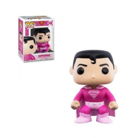Figura Funko Pop! Héroes Superman Modelo 349 | 49988 Edición apoyo lucha cáncer de mama
