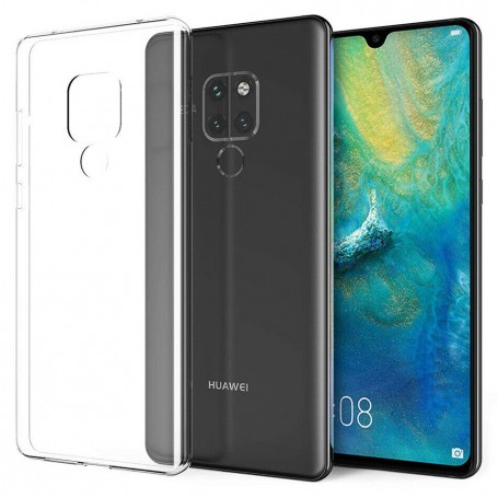 Funda Huawei De Silicona Para Mate 20 Lite Transparente Modelo 51992670 Nuevo