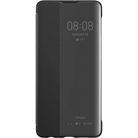 Funda Huawei Smart View Flip Para P30 Color Negro Modelo ‎51992860 Nuevo