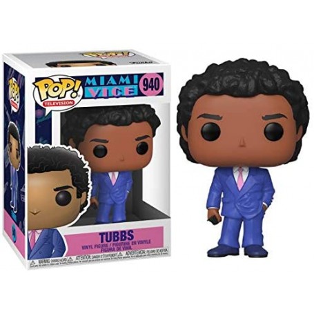 Funko Pop! Corrupción en Miami Tubbs Modelo 940 | 41052 | Caja Dañada Outlet
