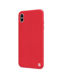 Funda Nillkin para iPhone XS Max Color Rojo textura de Nylon 2