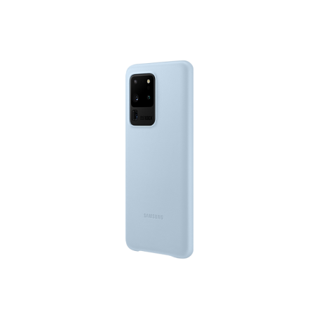 Funda Samsung En Piel para Galaxy S20 Ultra En Azul Celeste Modelo EF-VG988LL Nuevo