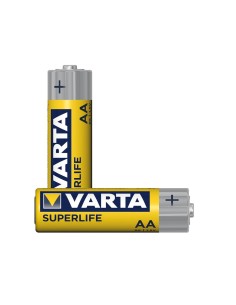 Pila Varta Superlife 1.5V Tamaño AA Pack 4 2
