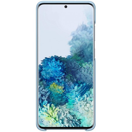 Funda Samsung para Galaxy S20 Plus Smart Led En Azul Cielo EF-KG985CL Estado Como Nuevo