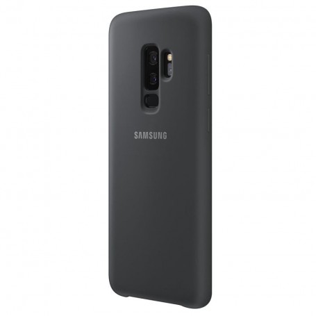 Funda Samsung De Silicona Para Galaxy S9+ En Color Negro Modelo EF-PG965TB Estado Genial
