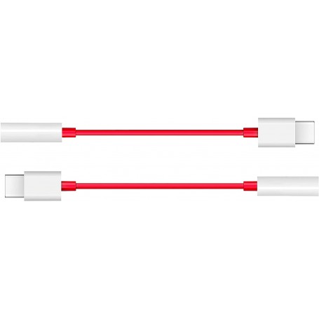 Adaptador Original OnePlus de USB-C a Jack 3,5mm 1091100049 (A6013) | Estado Como Nuevo Sin Embalaje | Outlet