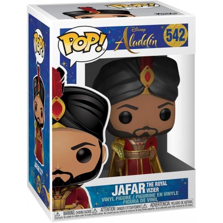 Figura Funko Pop! Disney Aladdin Jafar El Visir Real Modelo 542 | 37025