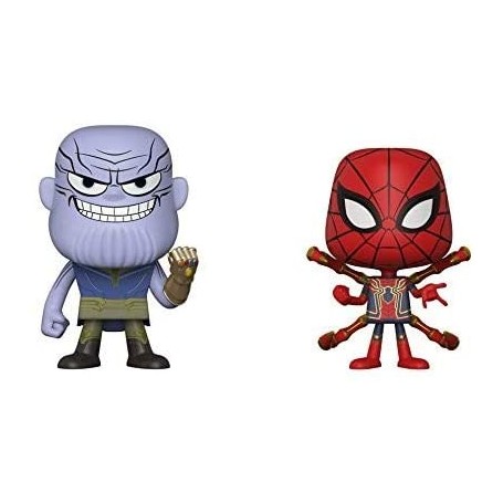 Figura Funko Pop! Vynl Marvel Los Vengadores Thanos y Iron Spider Pack-2 | 30932