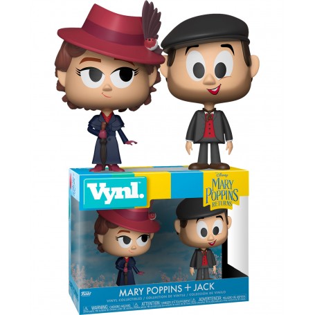 Figura Funko Pop! Vynl Disney El Regreso de Mary Poppins Mary Poppins y Jack Pack-2 | 34222