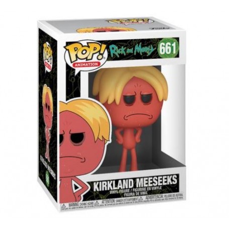 Figura Funko Pop! Animación Rick & Morty Kirkland Meeseeks Modelo 661 | 44251