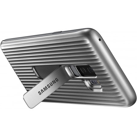 Funda Samsung Galaxy S9 Plus Protective Standing Plata Modelo EF-RG965CS