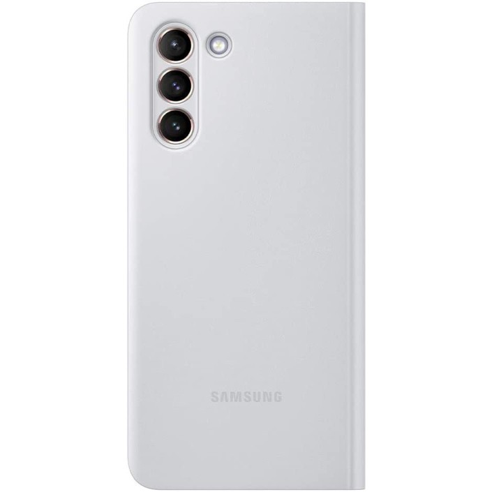 Funda Samsung Clear View para Galaxy S21 Gris...