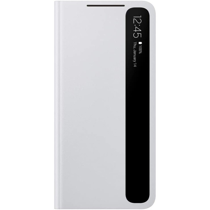 Funda Samsung Clear View para Galaxy S21 Gris...
