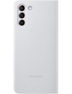 Funda Samsung Clear View para Galaxy S21 Plus Gris...