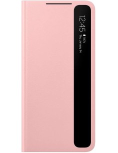 Funda Samsung Clear View para Galaxy S21 Plus Rosa...