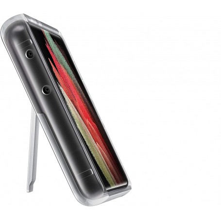 Funda con pie Standing Cover para Samsung Galaxy S21 Ultra Transparente Modelo EF-JG998CTE