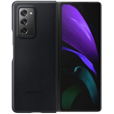 Funda de Piel para Samsung Galaxy Z Fold 2 Negro Modelo EF-VF916LB