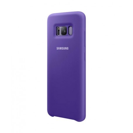 Funda Samsung de silicona Para Galaxy S8 Color Morado Modelo EF-PG950TV | Estado Muy Bueno | Outlet