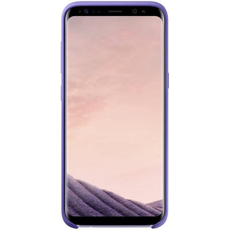Funda Samsung de silicona Para Galaxy S8 Color Morado Modelo EF-PG950TV | Estado Muy Bueno | Outlet