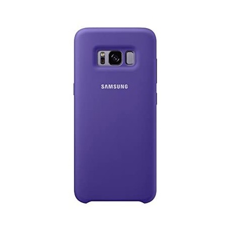 Funda Samsung de silicona Para Galaxy S8 Color Morado Modelo EF-PG950TV | Estado Muy Bueno | Outlet