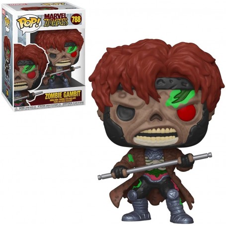 Figura Funko Pop! Marvel Zombies Zombie Gambit Modelo 788 | 49941