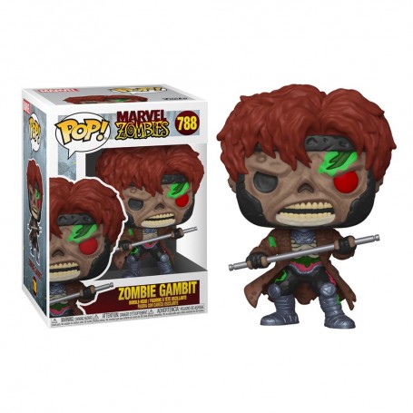 Figura Funko Pop! Marvel Zombies Zombie Gambit Modelo 788 | 49941