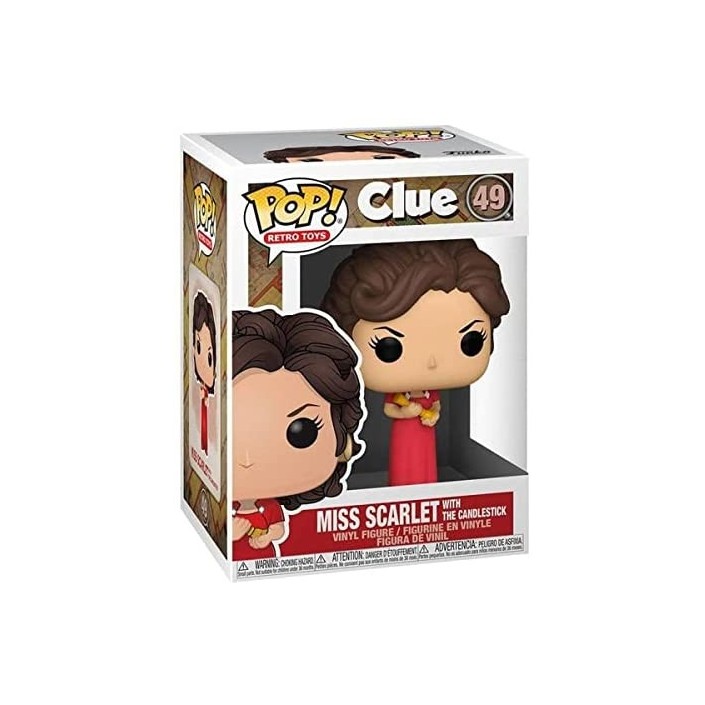 Figura Funko Pop! Juguetes Retro Cluedo Mrs....