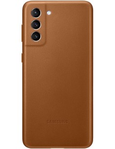 Funda Samsung En Piel para Galaxy S21 Plus Color Marrón...