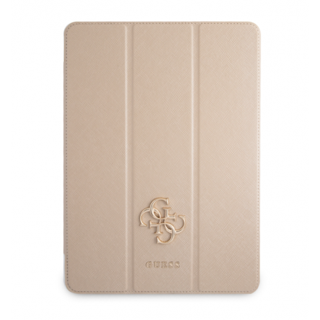 Funda Guess de Piel para iPad Pro en color Dorado Modelo GUIC11PUSASGO