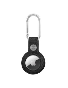 Funda Guess para AirTag Saffiano Vintage Color Negro...