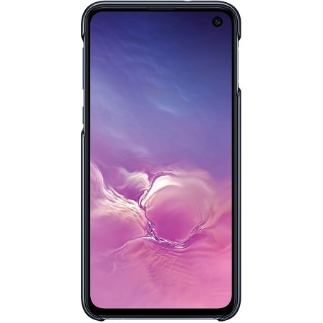 Funda Samsung Le Cover para Galaxy S10e Color Negro Modelo EF-KG970CB | Estado Muy Bueno | Outlet