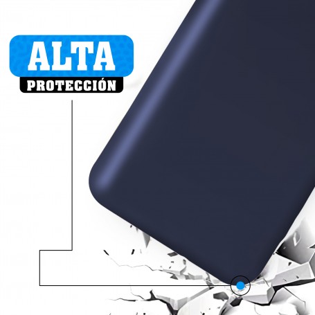 Funda Silicona para Apple iPhone 7 / 8 / SE 2020 Azul Medianoche Librephonia | Estado Como Nuevo | Outlet