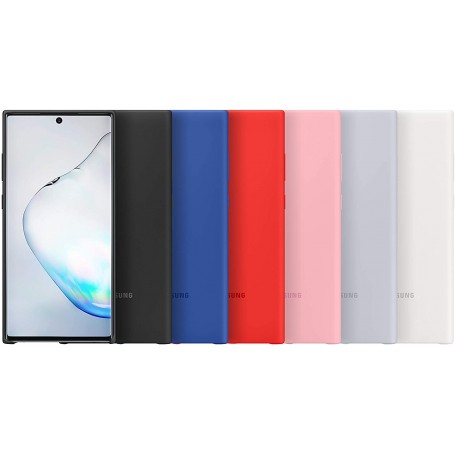Funda Samsung de Silicona para Galaxy Note 10 plus Color Blanco Modelo EF-PN975TW | Estado Como Nuevo | Outlet