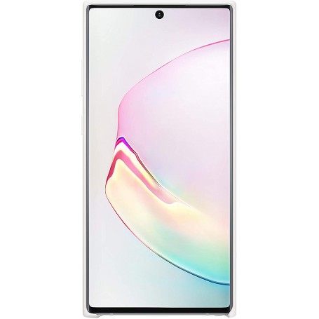 Funda Samsung de Silicona para Galaxy Note 10 plus Color Blanco Modelo EF-PN975TW | Estado Como Nuevo | Outlet