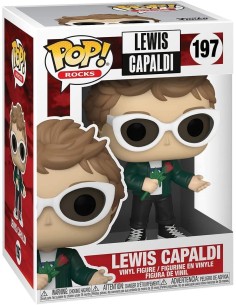 Figura Funko Pop! Rocks Lewis Capaldi Modelo 197 | 52938 2