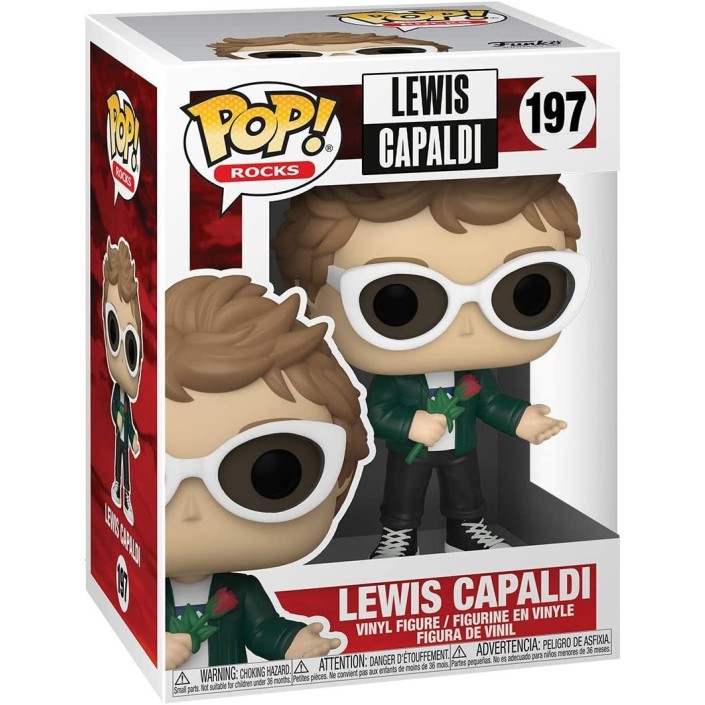 Figura Funko Pop! Rocks Lewis Capaldi Modelo...