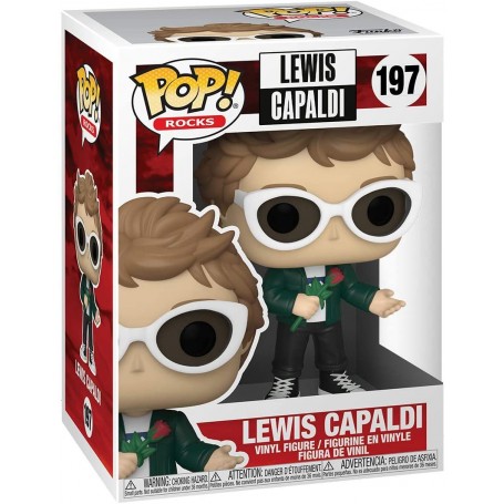 Figura Funko Pop! Rocks Lewis Capaldi Modelo 197 | 52938