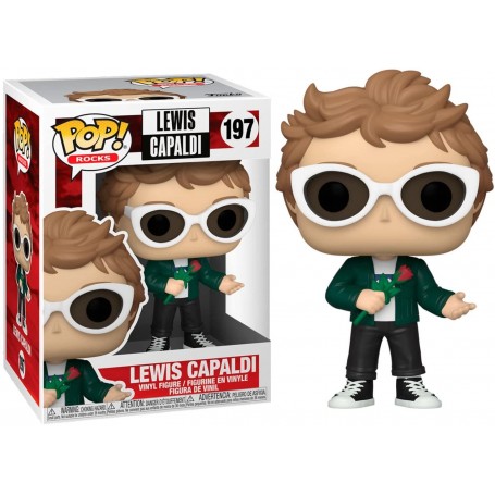 Figura Funko Pop! Rocks Lewis Capaldi Modelo 197 | 52938