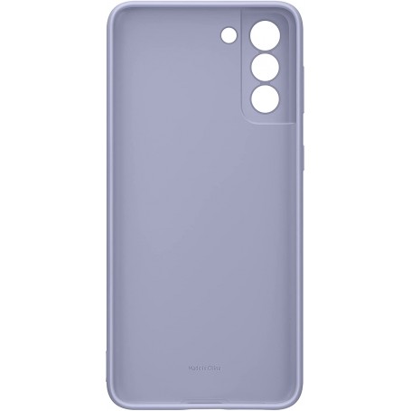 Funda de silicona para Samsung Galaxy S21 Plus Violeta Modelo EF-PG996TV