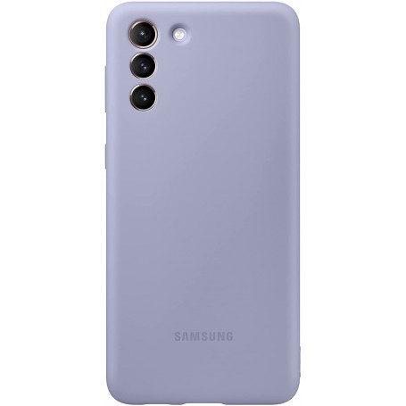 Funda de silicona para Samsung Galaxy S21 Plus Violeta Modelo EF-PG996TV