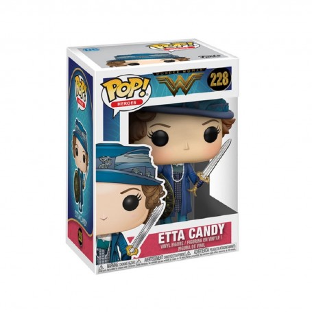 Figura Funko Pop! Héroes Wonder Woman Etta Candy Modelo 228 | 24972