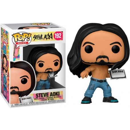 Figura Funko Pop! Rocks Steve Aoki Modelo 192 | 53765