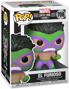 Figura Funko Pop! Marvel Lucha Libre El Furioso (Hulk)... 2