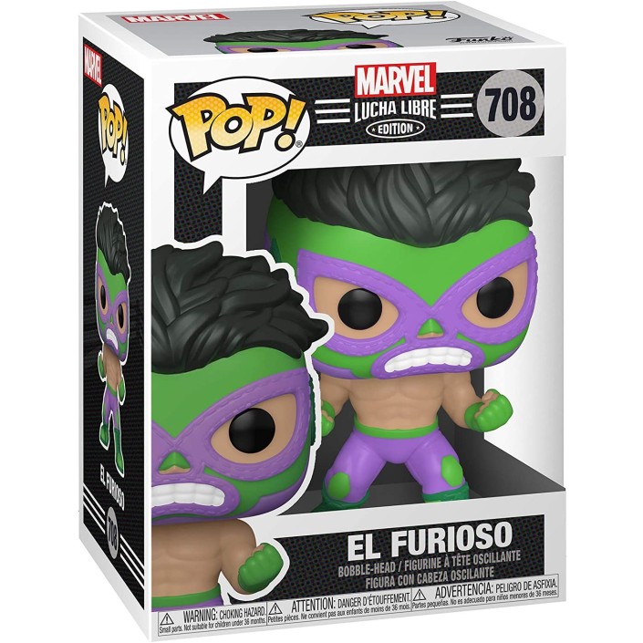 Figura Funko Pop! Marvel Lucha Libre El Furioso...